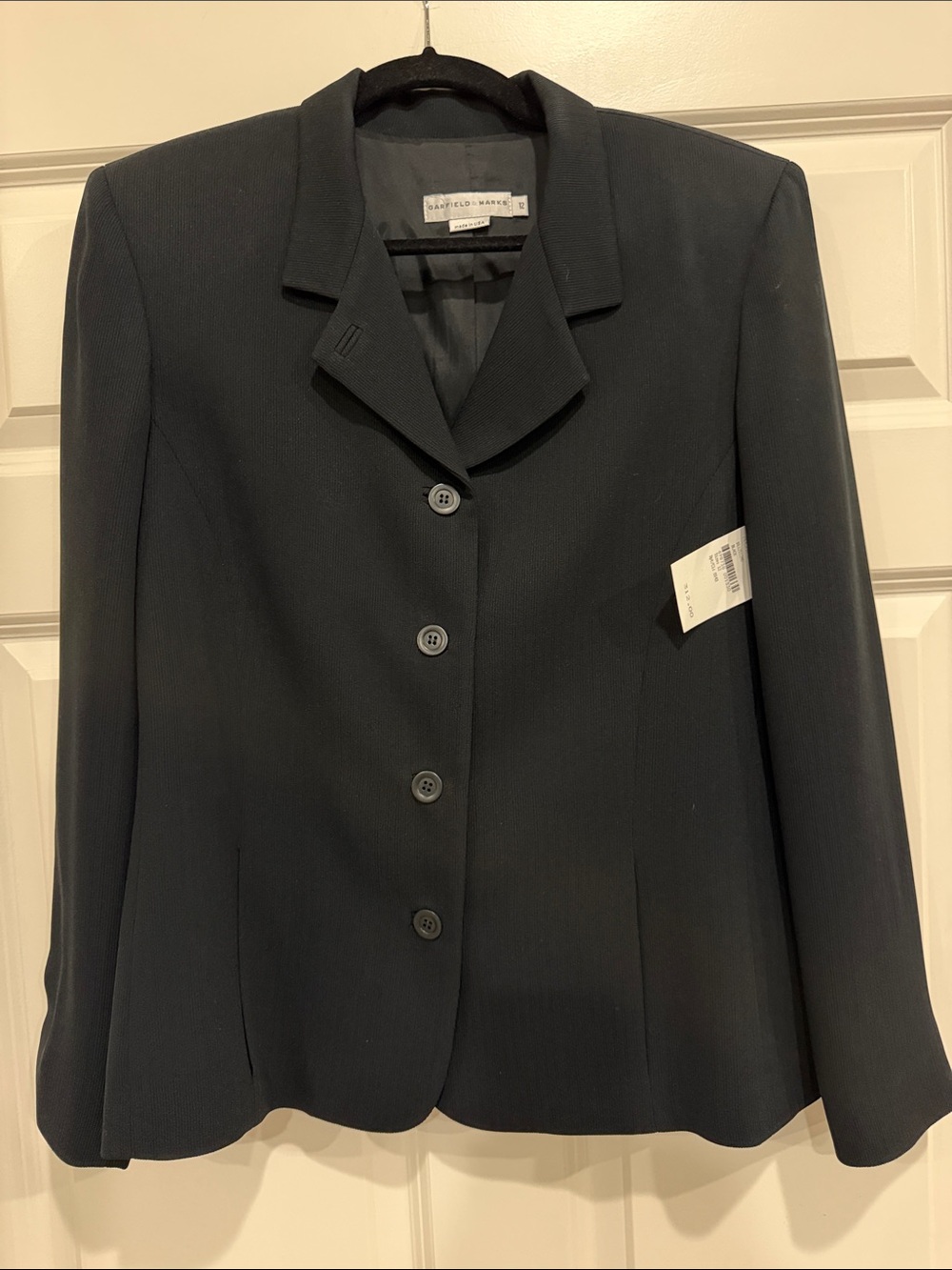 Black Women's Tailored Blazer by Garfield & Marks
